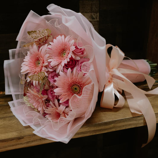 Bouquet Rossy Bloom - Pink